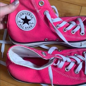 Pink Converse Chuck Taylor All Stars sneakers